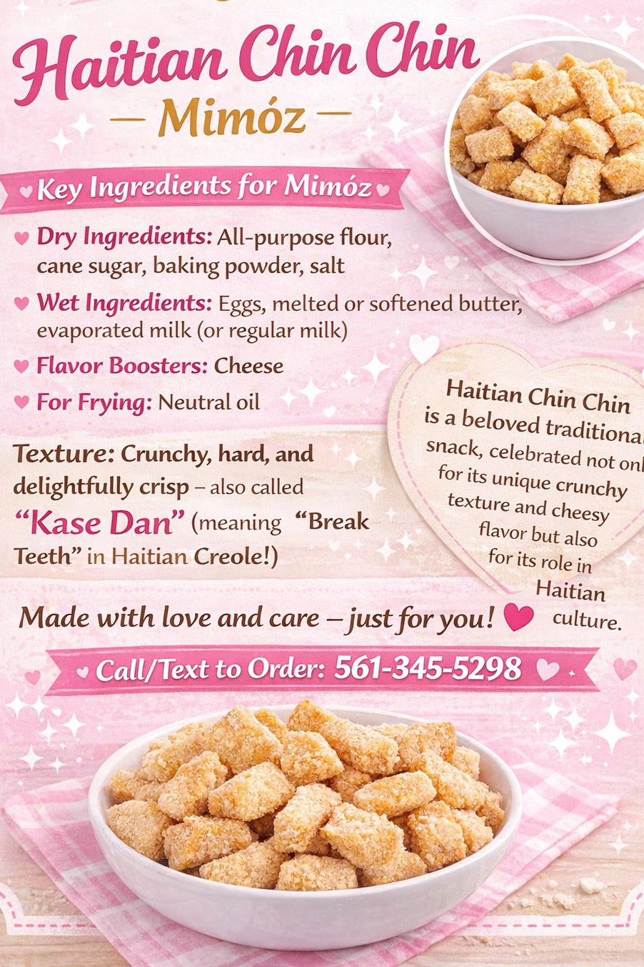 Haïtian Chinchin Mimoz or kase dan